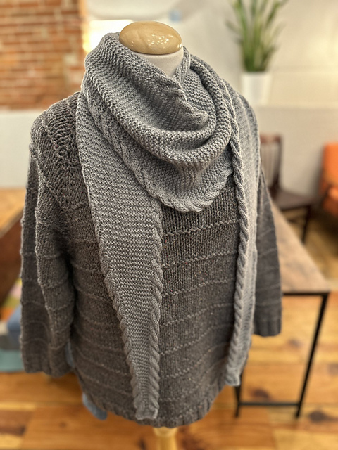 Ravelry: Easy Does It Cabled Era pattern by Jeri Grotberg