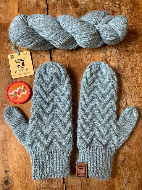 V Formation Mittens