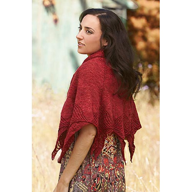 Firebird Shawl