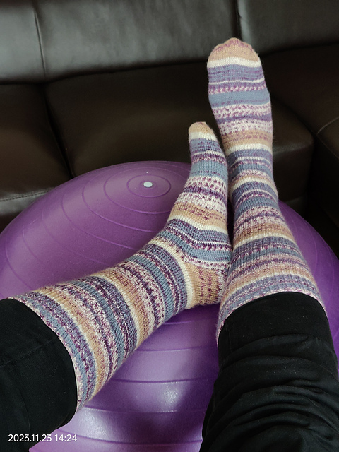 hand knit socks