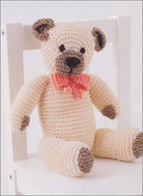 Edward bear: knit