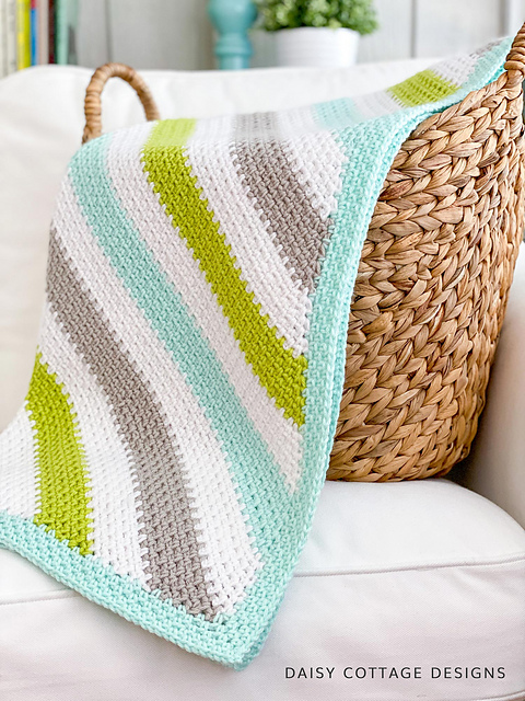 Summer Meadows Baby Blanket