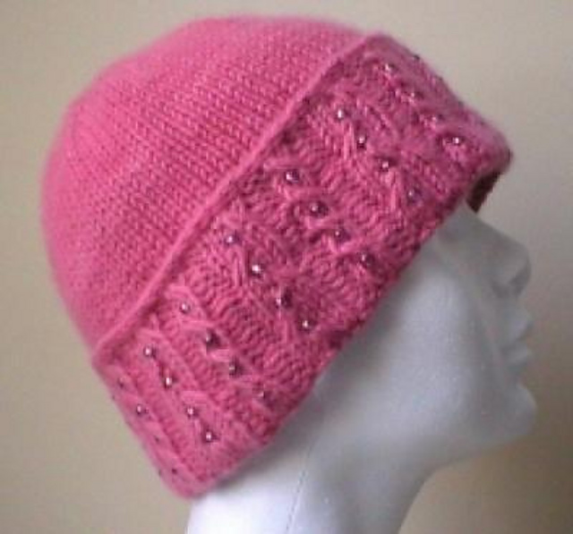 Simply Lovely Beaded Hat
