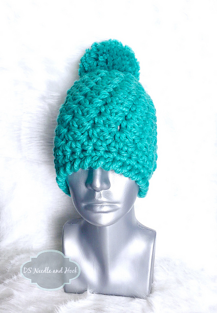 Diagonal Beanie