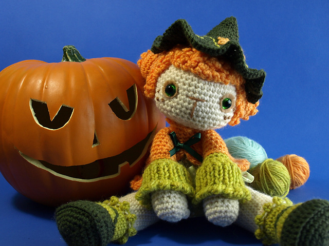 Pumpkin witch
