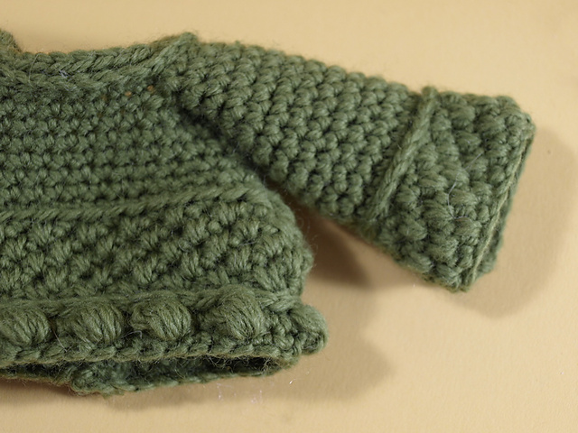 Bronwen's crochet pullover
