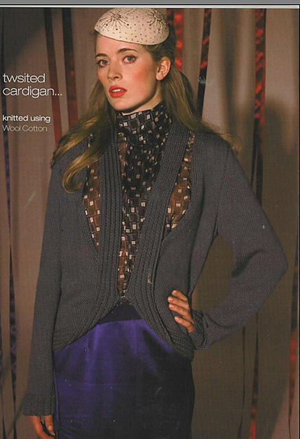 Twisted Cardigan