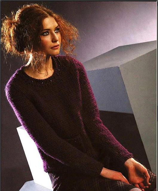 Shaped Hem Sweater