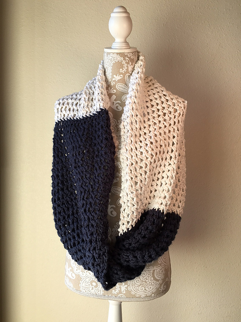 Ravelry: Rivulet Lace Infinity Wrap and Scarf pattern by Dayna Scoles