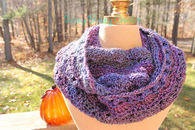 Autumn Heathers Infinity Scarf