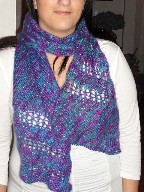 Diagonals Shawl P134