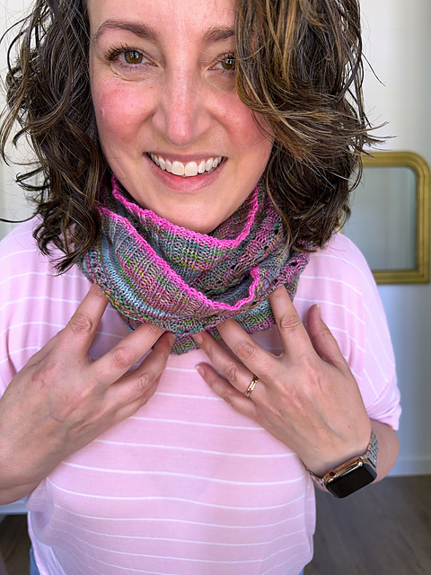 Shiny Happy Birthday Cowl