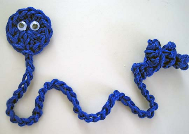 Blue Bug Bookmark