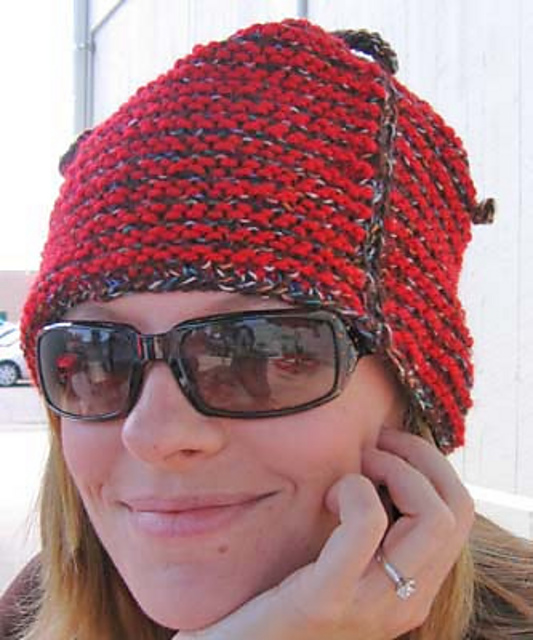 One-Row Tweed Stripe Hat