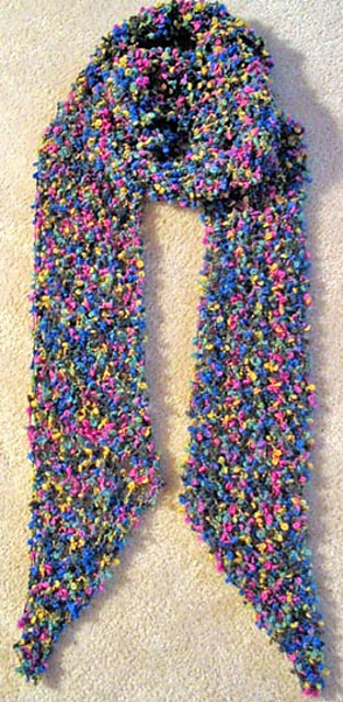 Bias Boucle Scarf