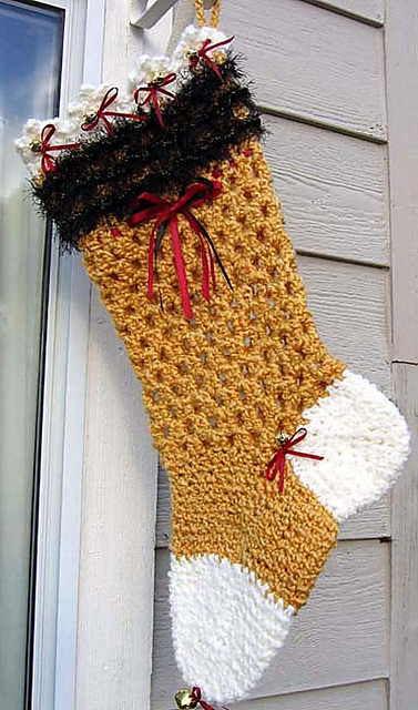 Miss Kitty Christmas Stocking