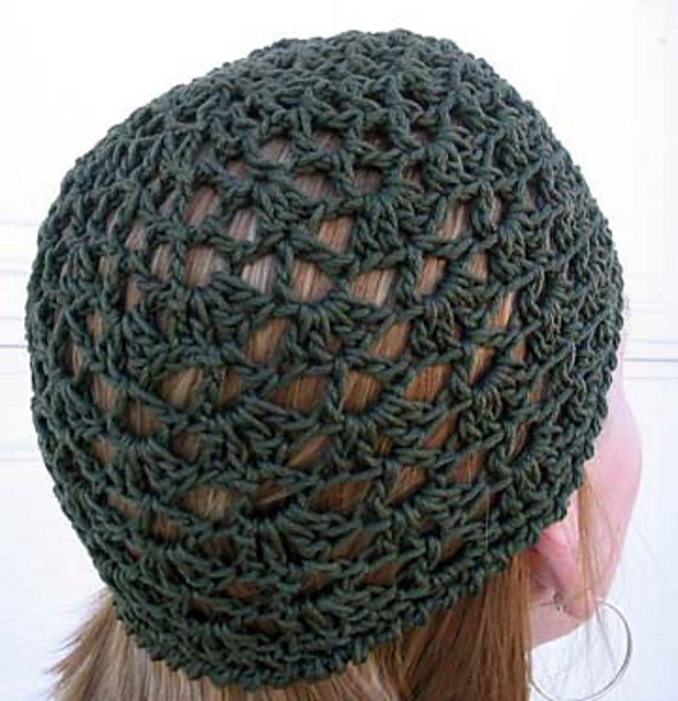 V-stitch & Shell Cap