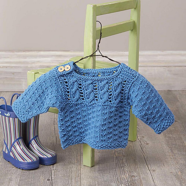 Baby Gansey Pullover