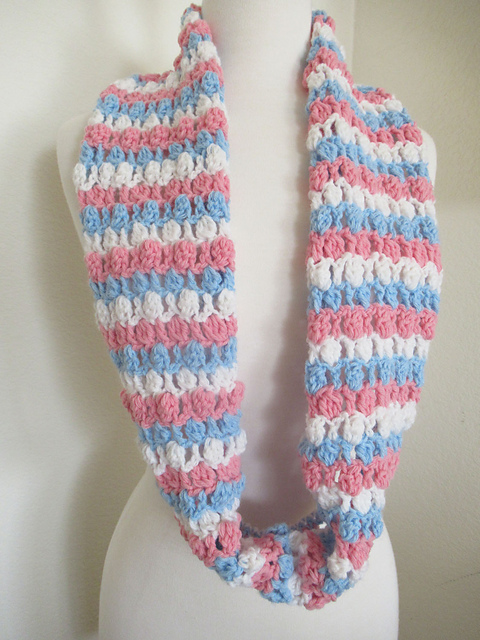 Pastel Puff Cowl