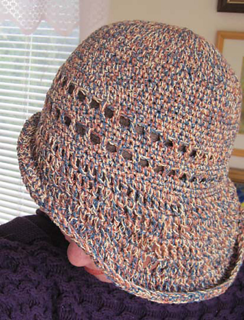 Fireman-style Brim Hat