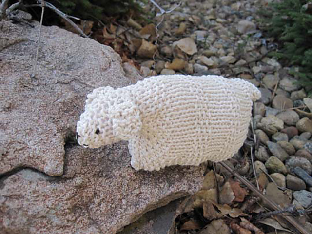 Seedstripe, the natural lamb toy