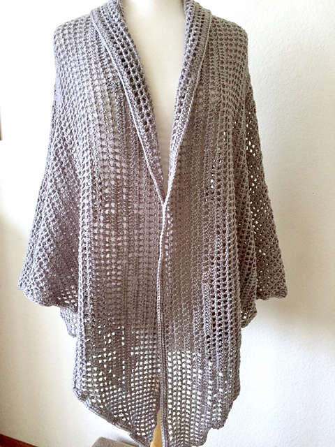 Filet Mesh Shawl