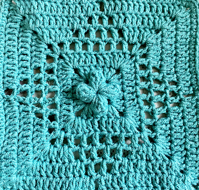 Pastel Granny-Square Afghan