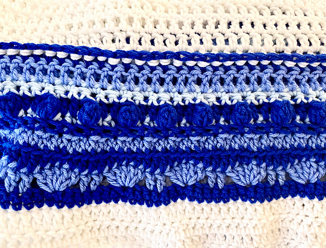 Blue Sampler