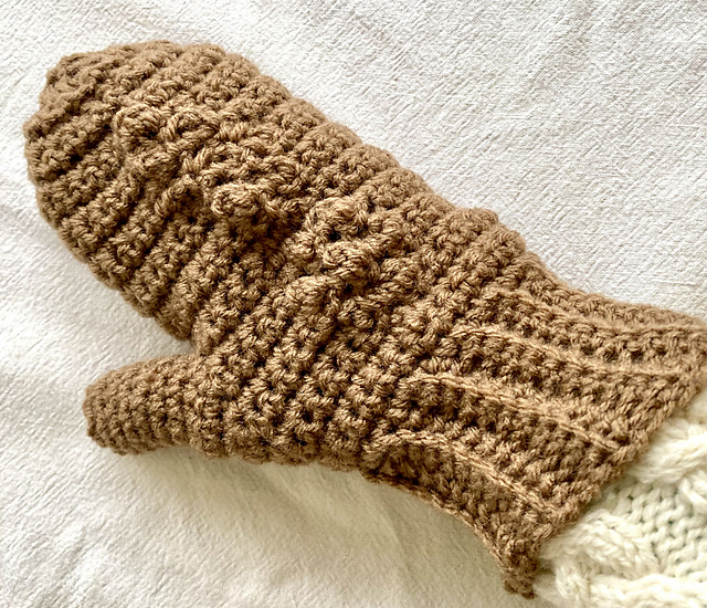 #16 Popcorn Stitch Mittens