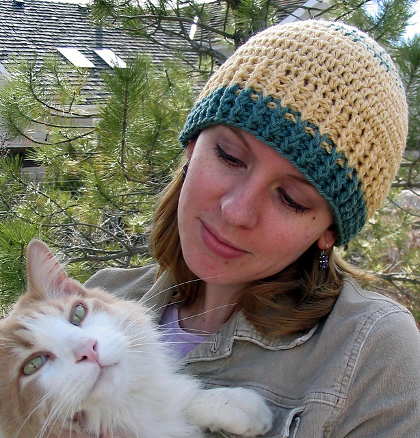 Cat and the Hat Rib Cuff Beanie