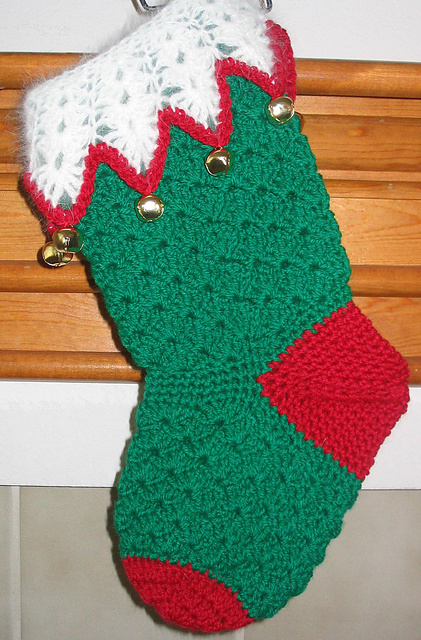 Bells & Shells Stocking