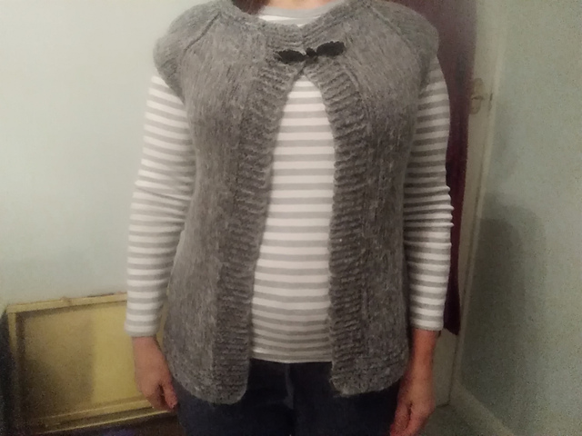 Thick and Thin Simple Vest