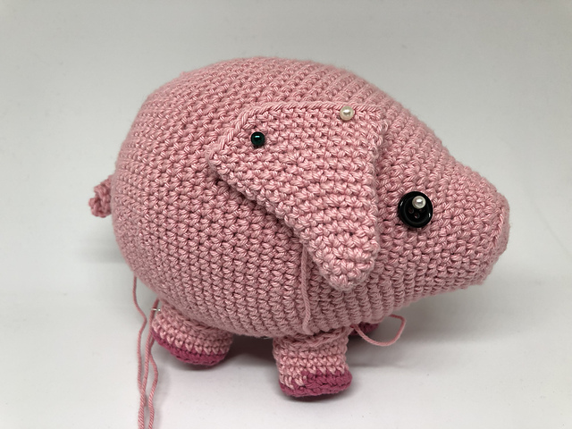 Javier Bacon el Cerdito Amigurumi