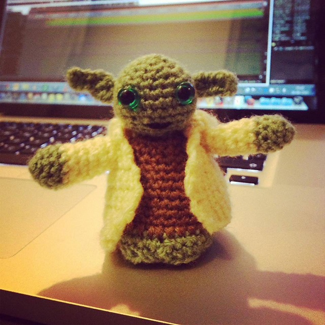 Yoda amigurumi