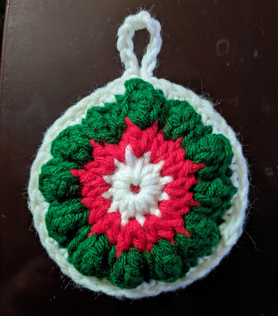 Christmas Medallion Ornament