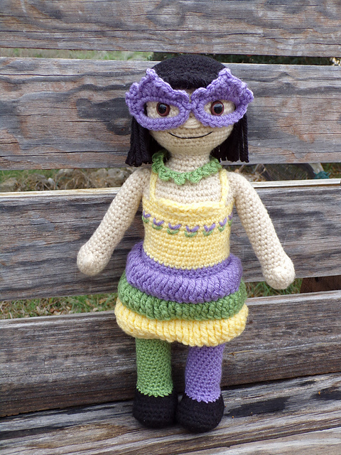 Mardi Gras Doll