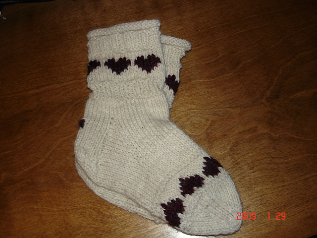 Valentine Heart Socks