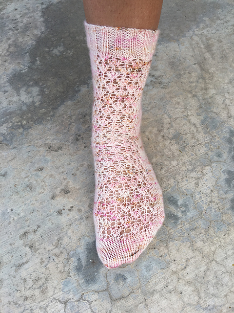 Silent Snowfall Socks