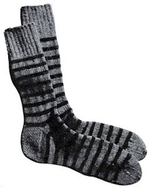 Two Tone Socks #4021