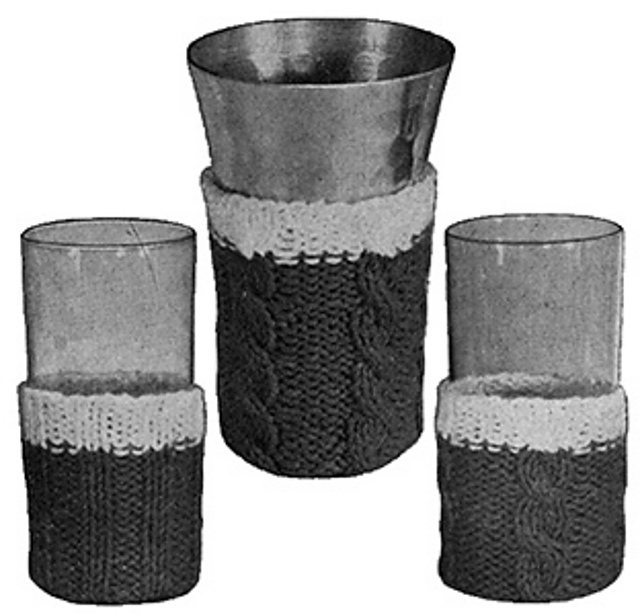 Knitted Glass Jackets