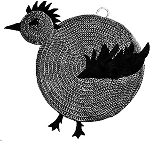 Chicken Potholder #9432