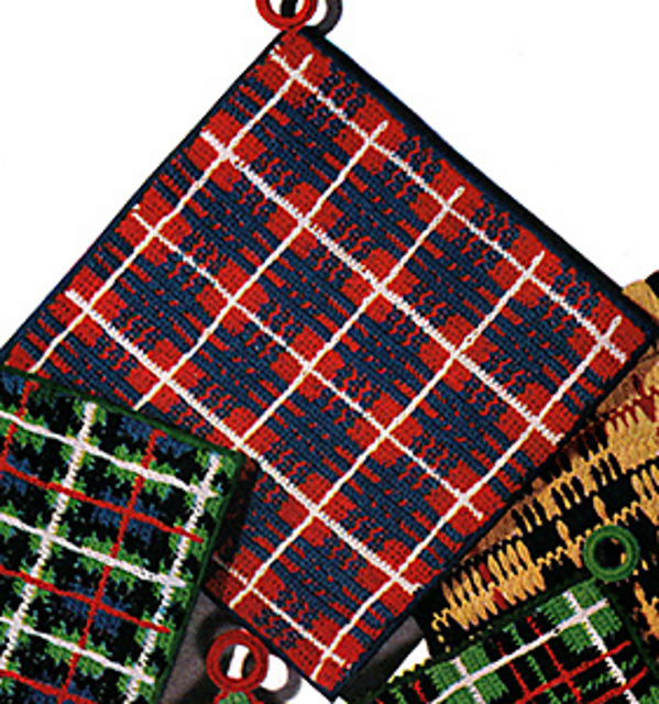 Tartan Potholder #S-90