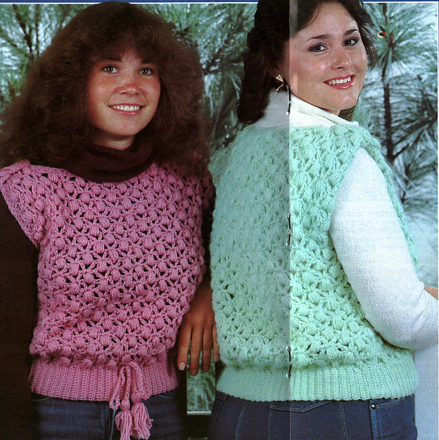 Puff Stitch Pullover