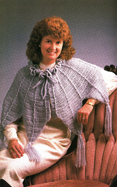 Tasseled Capelet