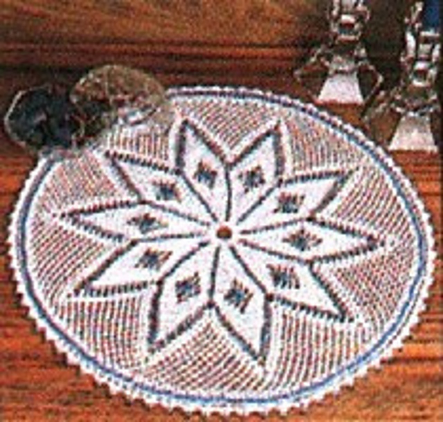 Beaded Doily