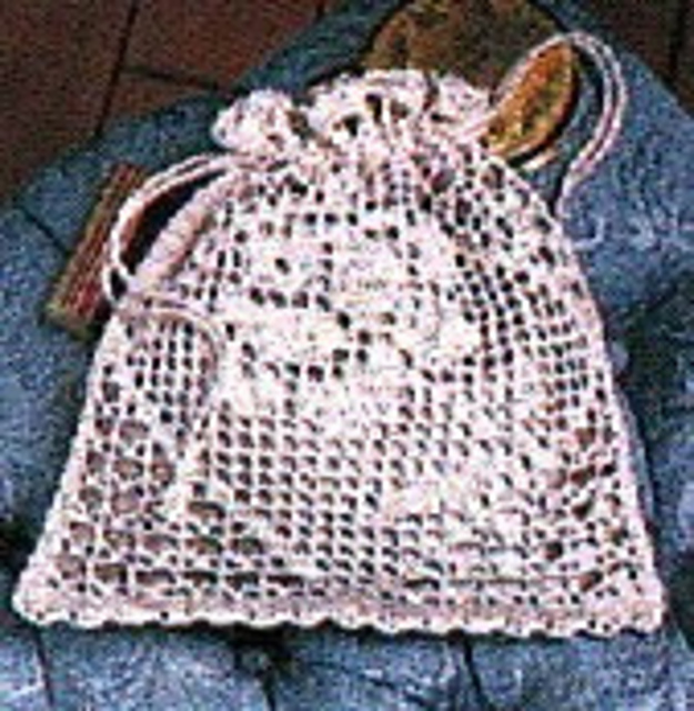 Rose Filet Purse