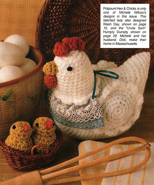 Potpourri Hen & Chicks