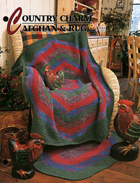 Country Charm Afghan & Rug
