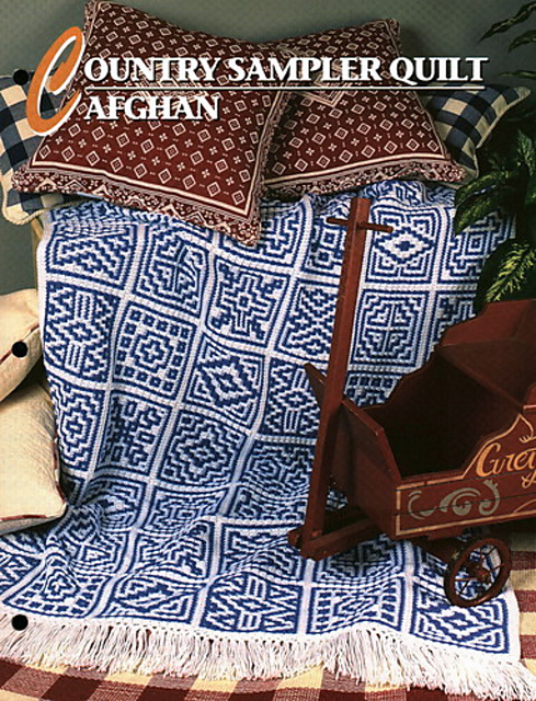 Country Sampler Quilt Afghan