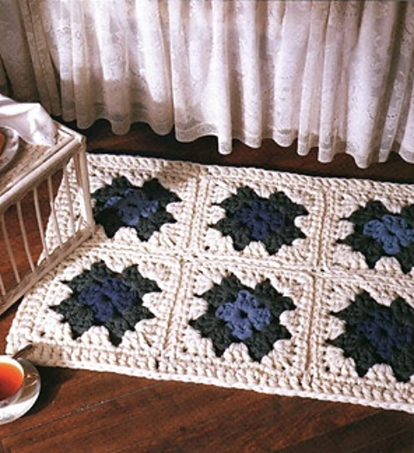 Granny Square Rug